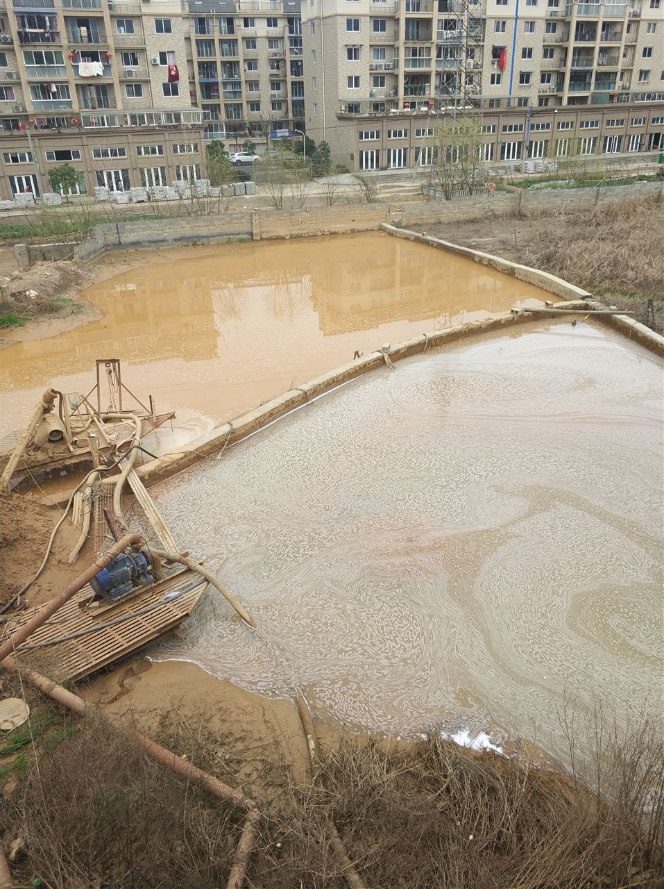 玉溪沉淀池淤泥清理-厂区废水池淤泥清淤